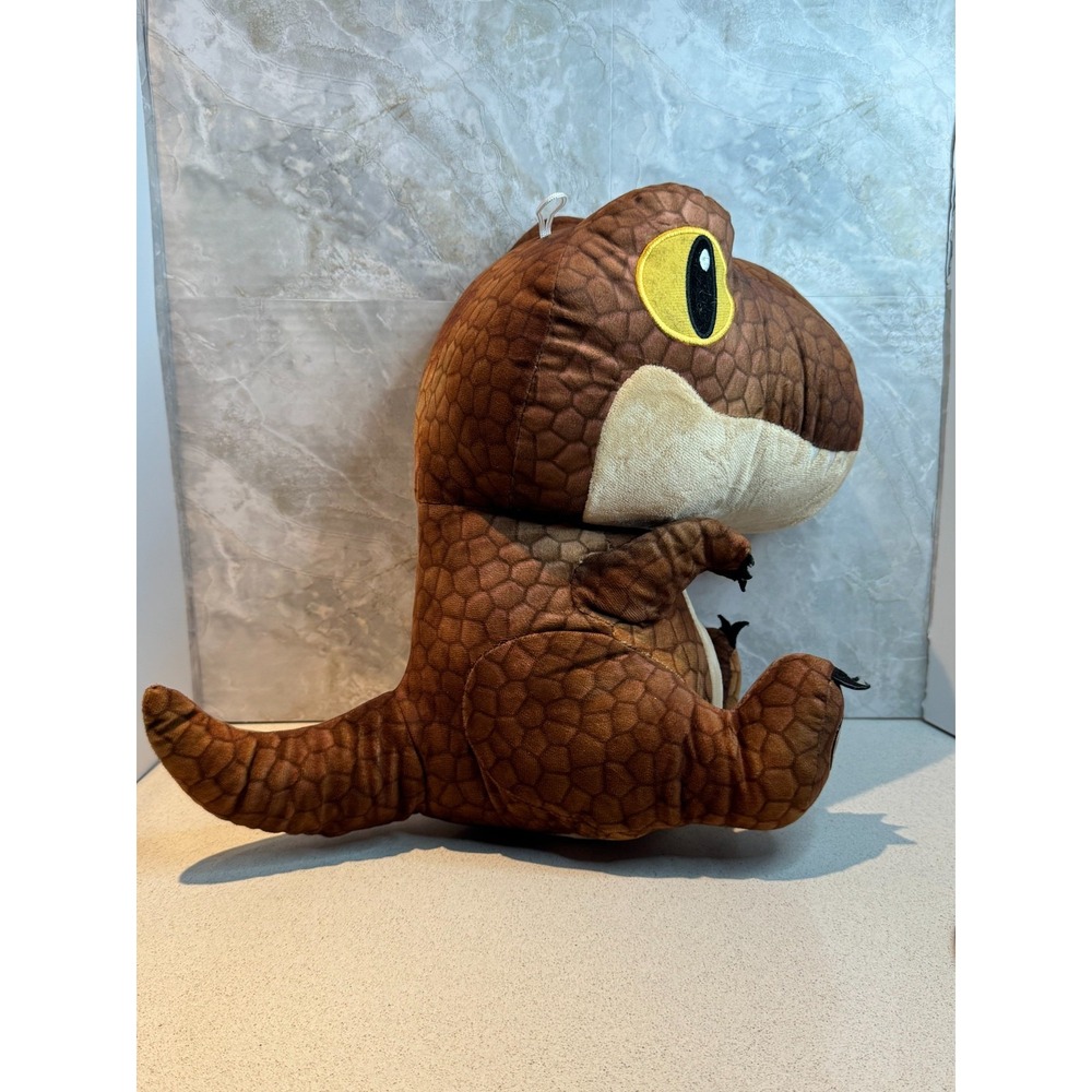 Jurassic Park‎ T-Rex Plush Stuffed Dinosaur Brown 10" Universal Studios Toy